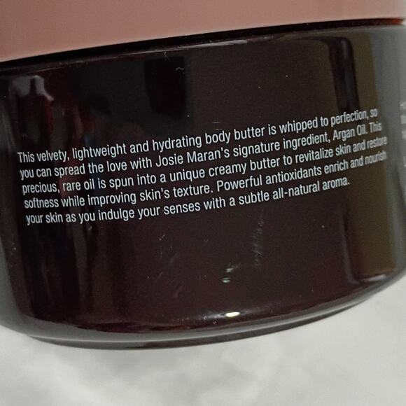 Josie Maran Vanilla Light Bronze 19 oz Whipped Body Butter MADE IN THE USA - Picture 5 of 6